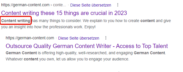 Content Agency For German Texts